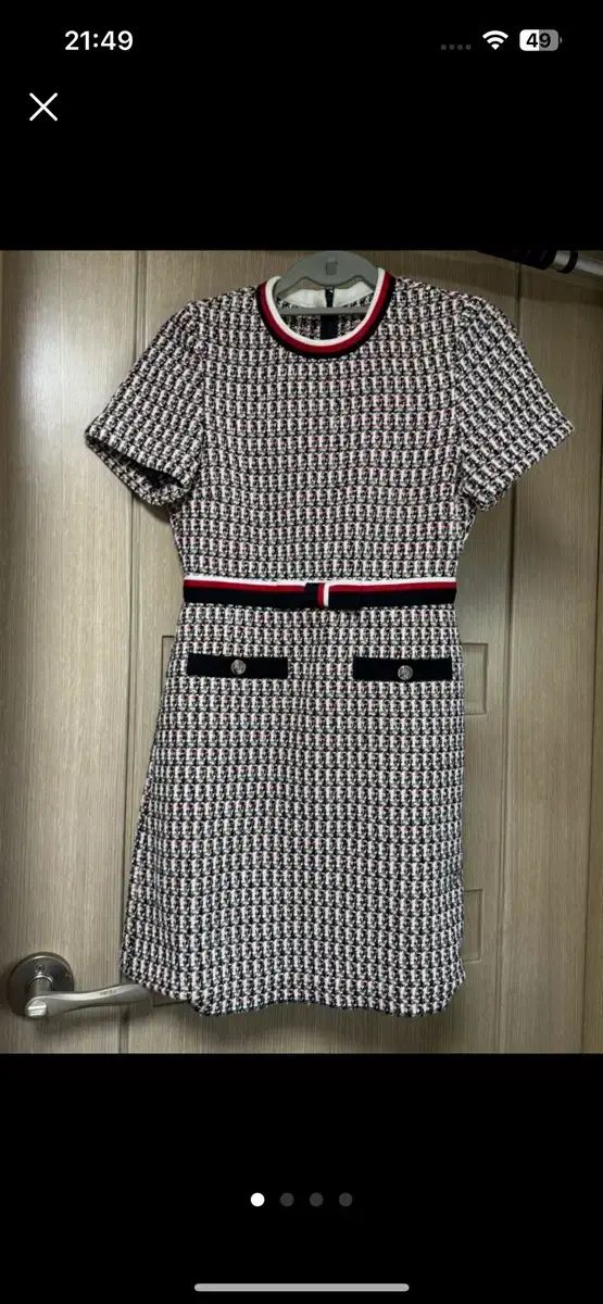 maje マージュ ルレックス ツイード ワンピース