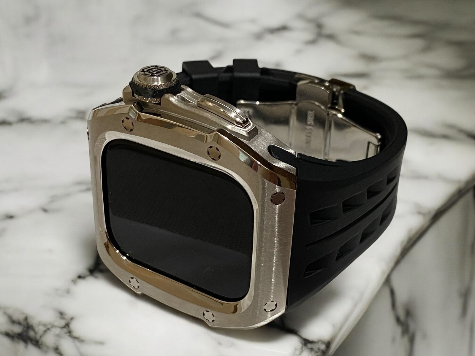 タイトル アップルウォッチカバーケースApple Watchラバーバンドベルト