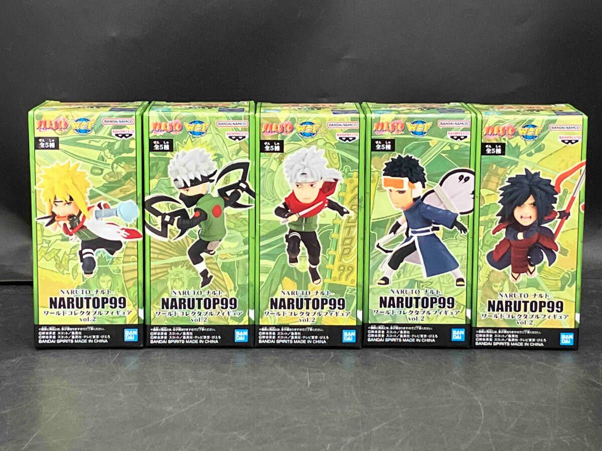 ナルト NARUTOP99 ワールドコレクタブルフィギュアvol.2 全5種 NARUTO-ナルト- NARUTOP99 ワールドコレクタブルフィギュアvol.2
