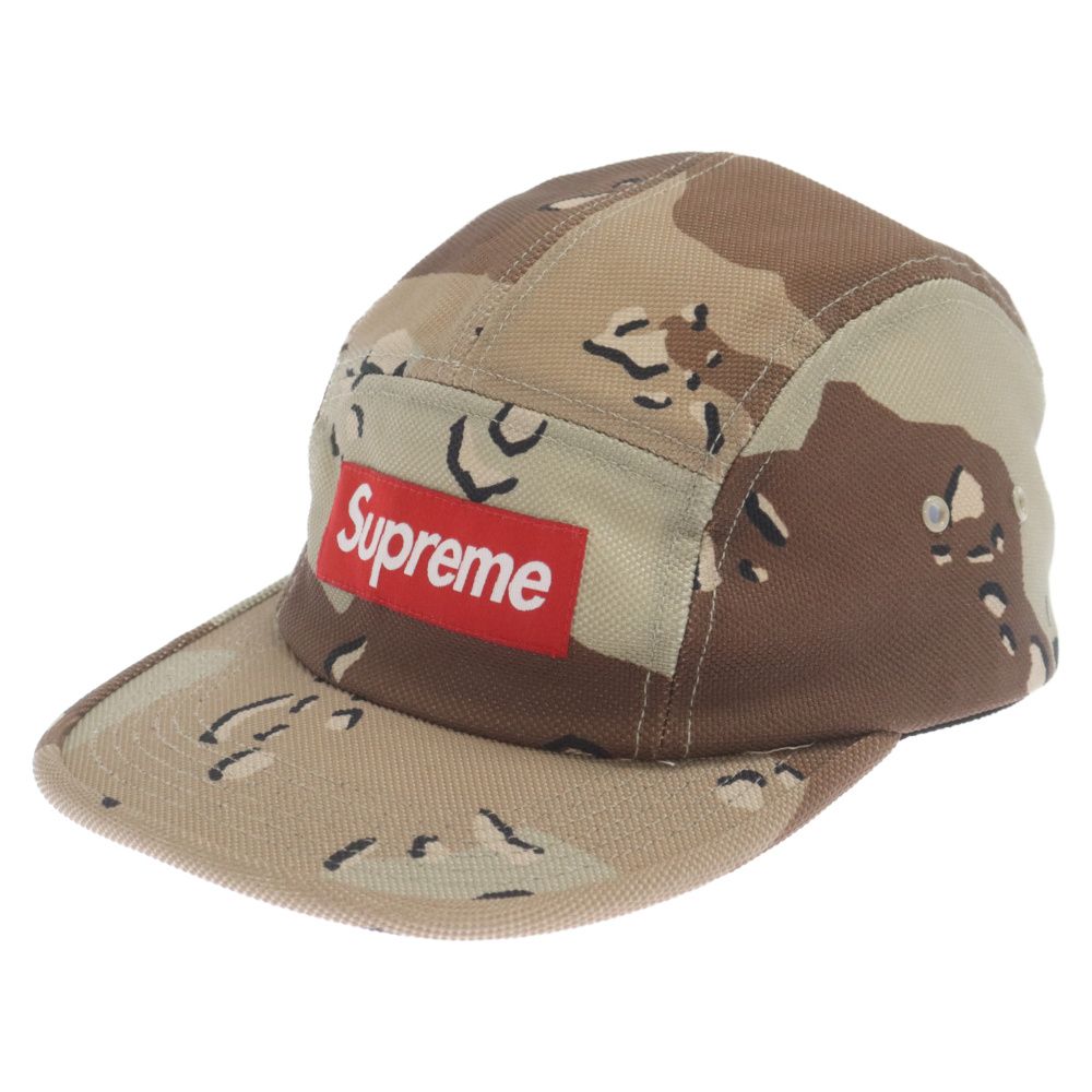 SUPREME (シュプリーム) 19AW Ballistic Nylon Cap バリスティック ナイロン キャップ 5パネル カモ キャップ ブラウン