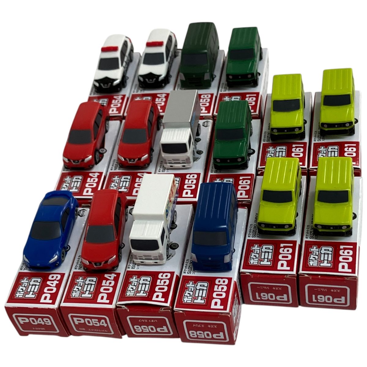 トミカ　93台まとめ売り(写真2ページあり) 未使用 タイトー ポケットトミカ GT-R,RX-8,ジムニー,トヨタ86