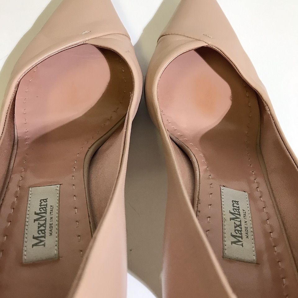 Max Mara マックスマーラ パンプス ピンヒールポインテッドトゥ 