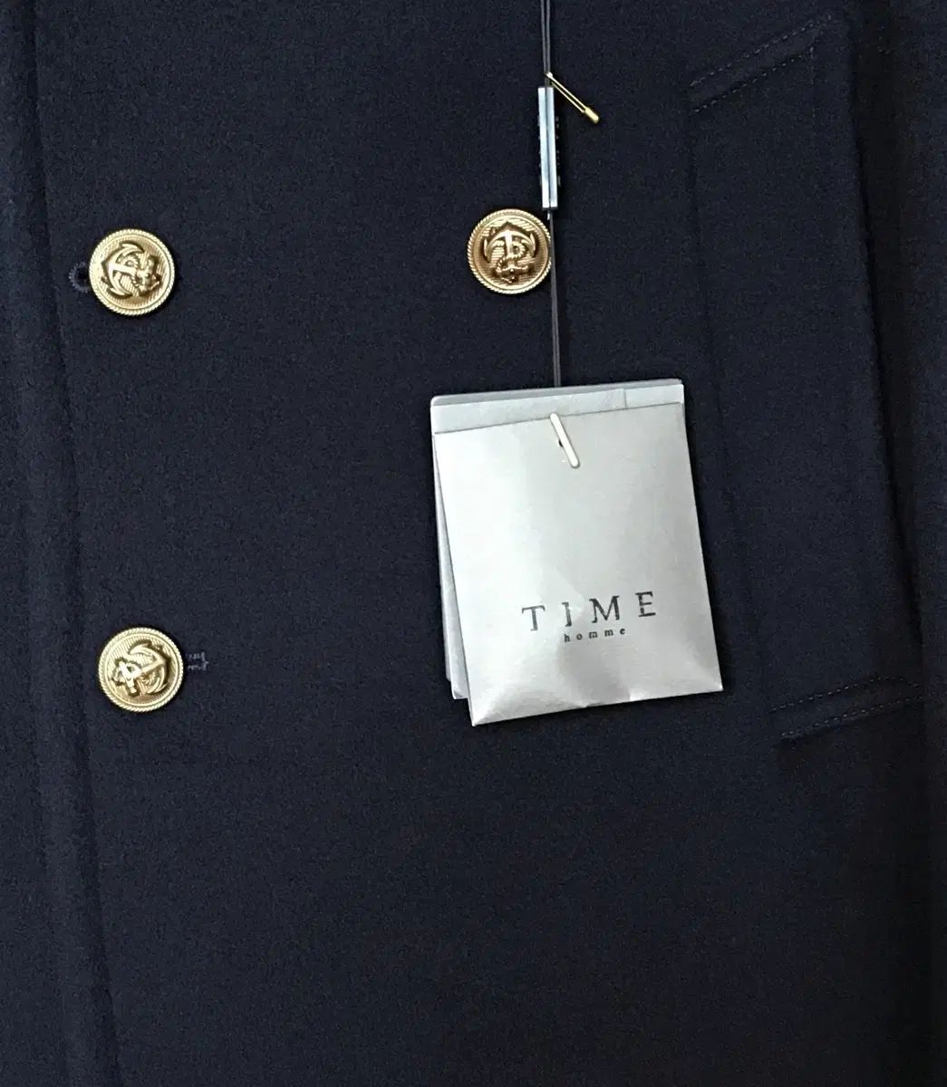 TIME HOMME 타임옴므 탐망5 ピーコート 피코트 ゴールド 금장 ネイビー 네이비 95