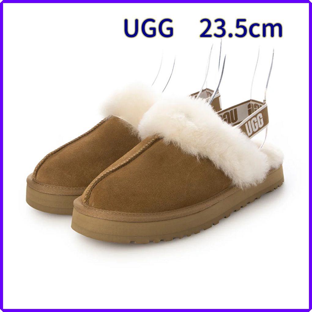 新品】アグ UGG ファンケット サンダル （チェスナット） - メルカリ