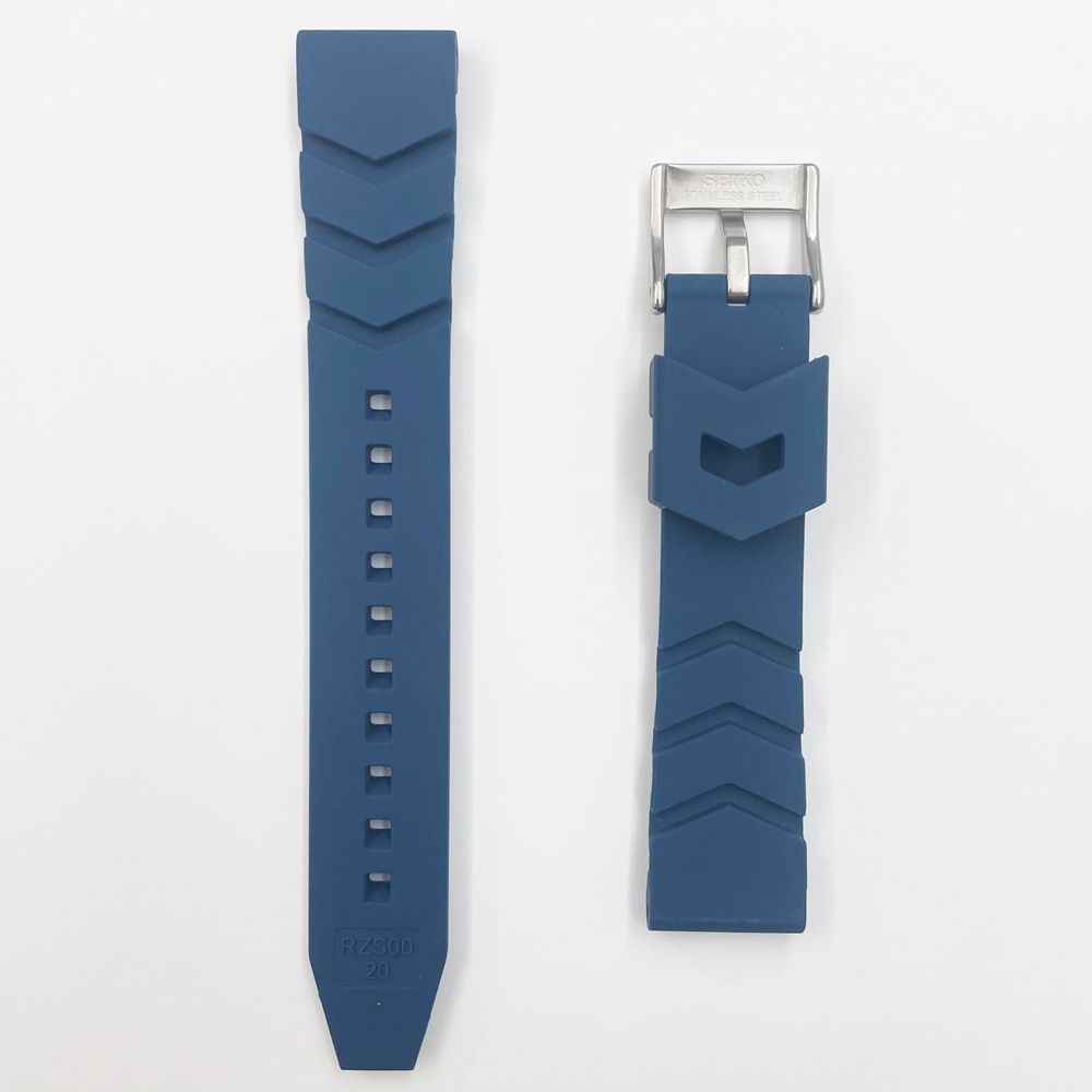 セイコー SEIKO シリコンラバー RS08R20NY 20mm ネイビー 時計ベルト