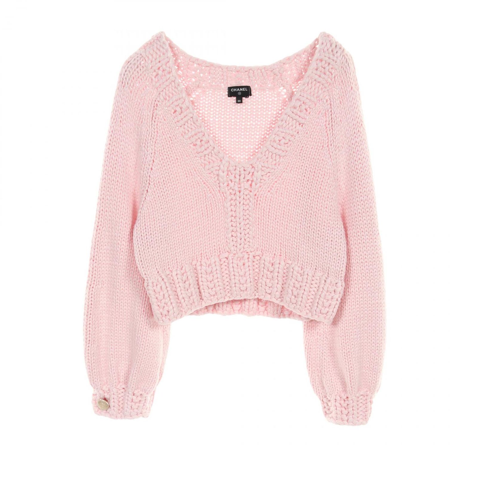 CHANEL シャネル ココマークボタン ニット - メルカリ