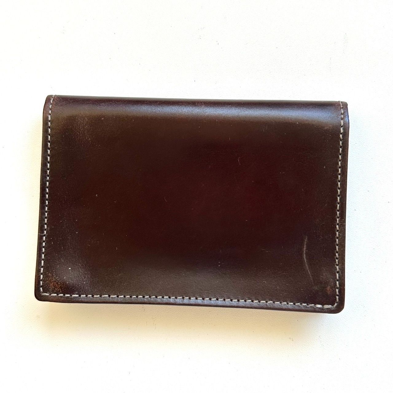 【美品】ポールスミス名刺入れ　コードバン Paul Smith - ポールスミス コードバン 名刺入れ ビジネス小物