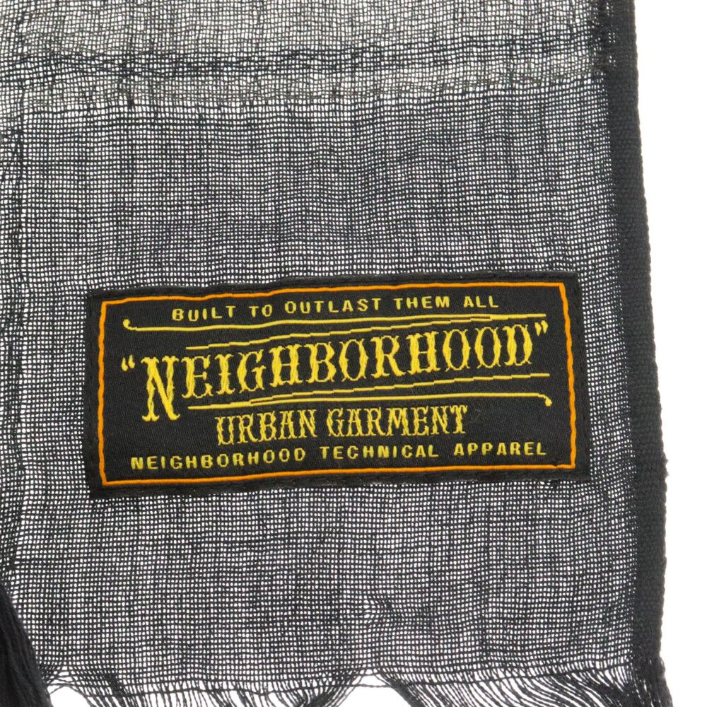 NEIGHBORHOOD (ネイバーフッド) ピースマーク 大判ストール