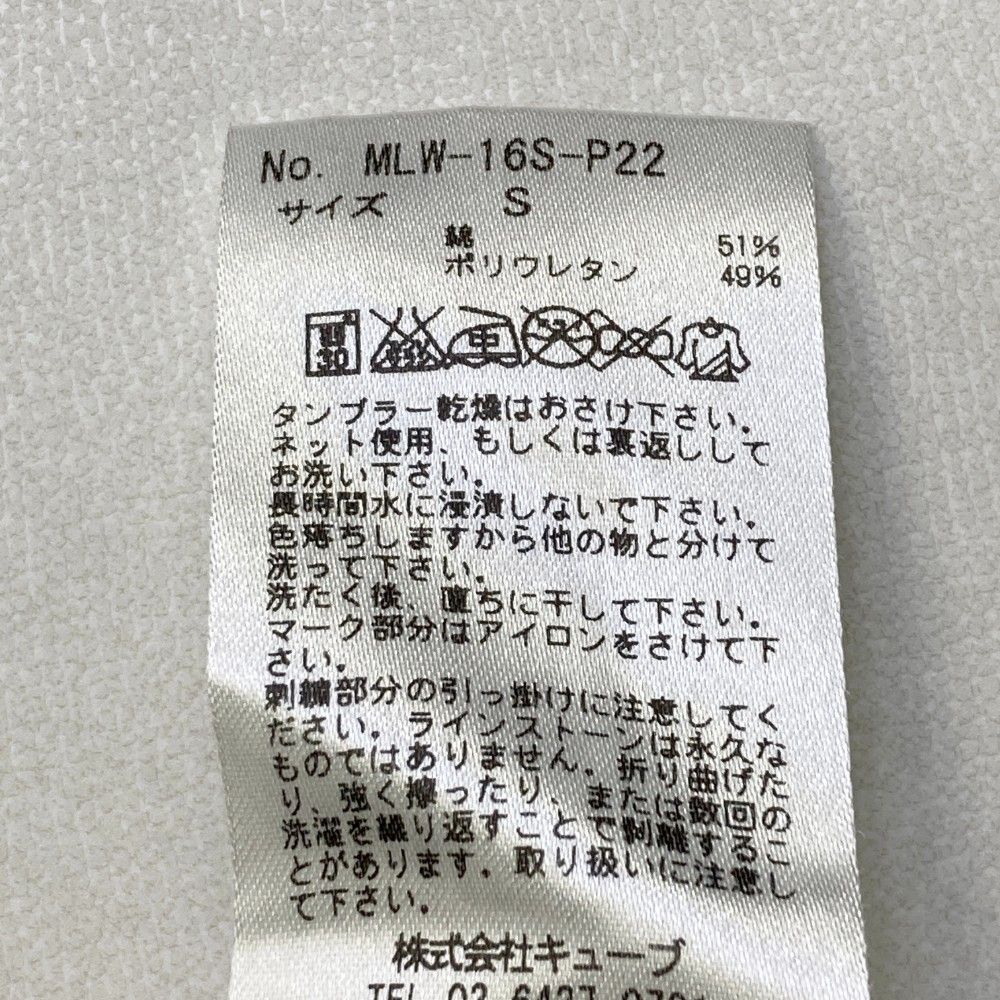 サイズ：S MARK&LONA マークアンドロナ ノースリーブ ポロシャツ