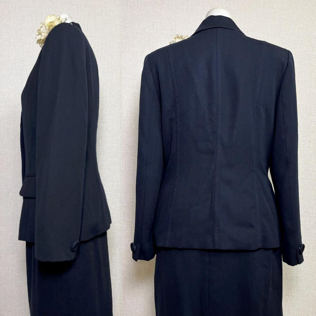 角襟 シャープな印象