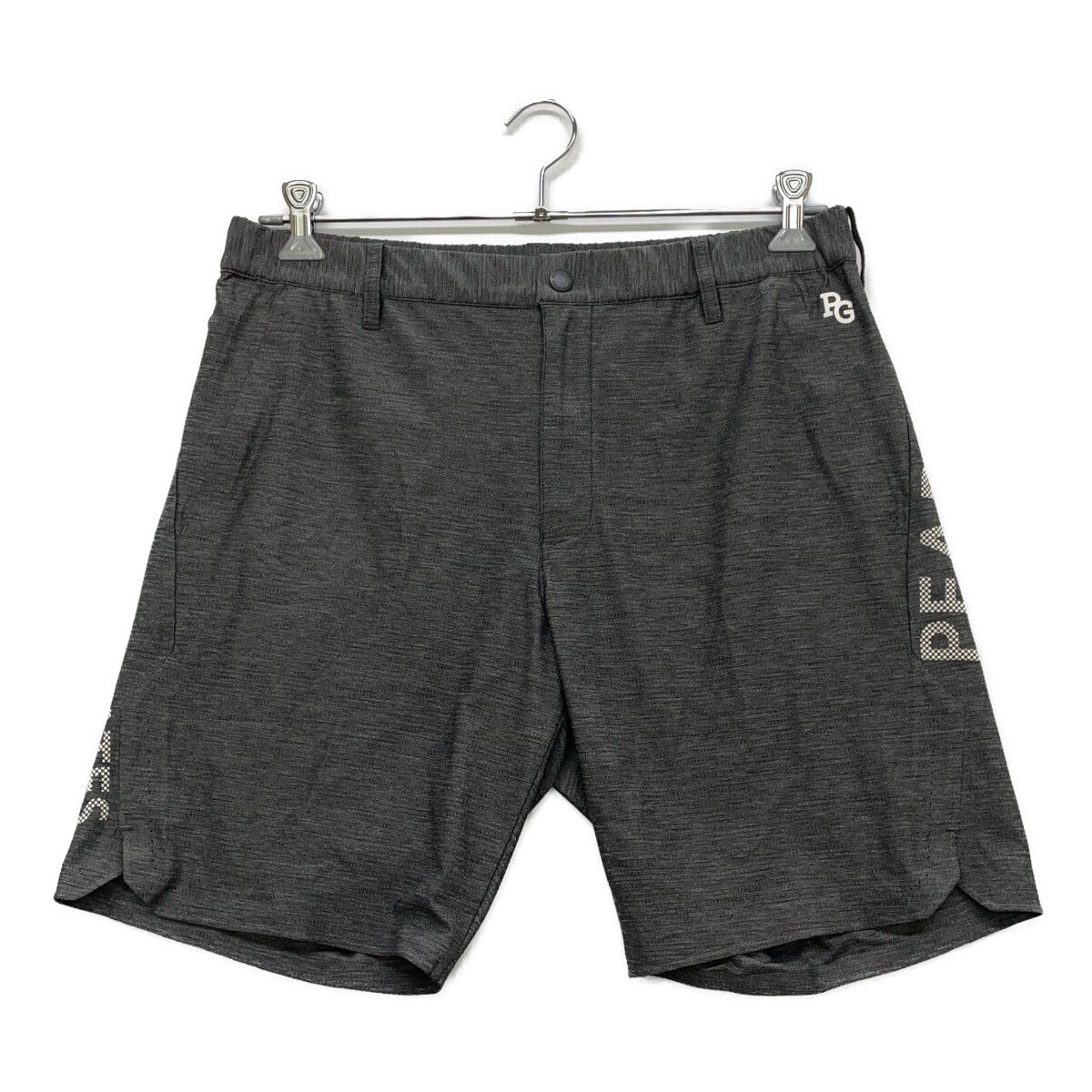 中古 メンズ パーリーゲイツ PEARLY GATES ハーフパンツ 6(XL) グレー 2023年モデル   ロゴ入り