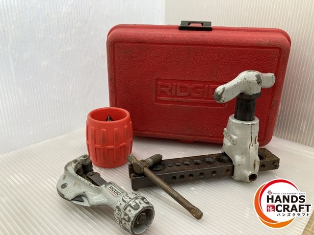 品 RIDGID フ ツール パイプカッターセット ケース付き リジッド