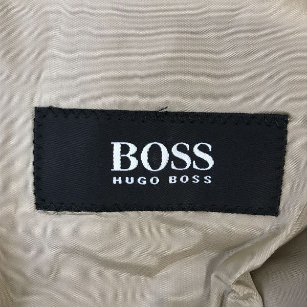ドイツ製☆ヒューゴボス/HUGO BOSS☆麻65％混/テーラードジャケット