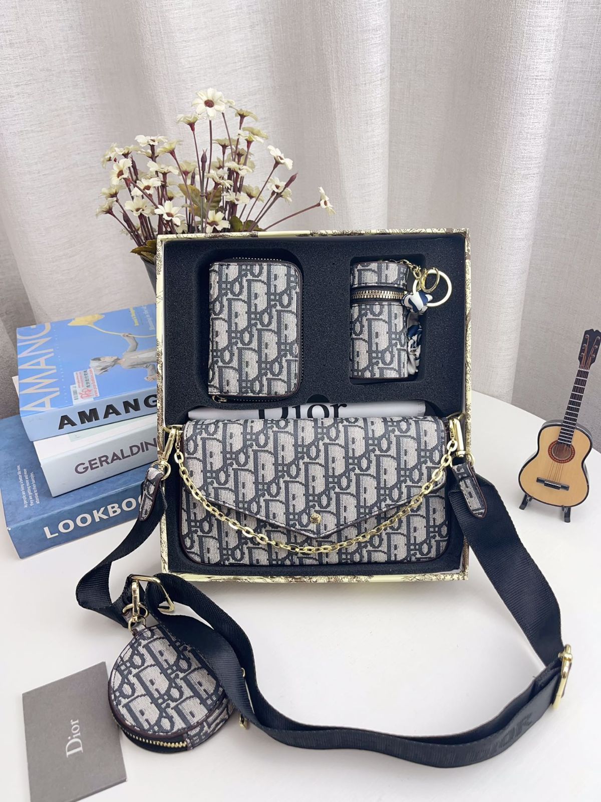 Dior ギフト用バッグ 49枚セット ギフトボックス包装！超お得なセット 麻雀バッグ＋リップバッグ