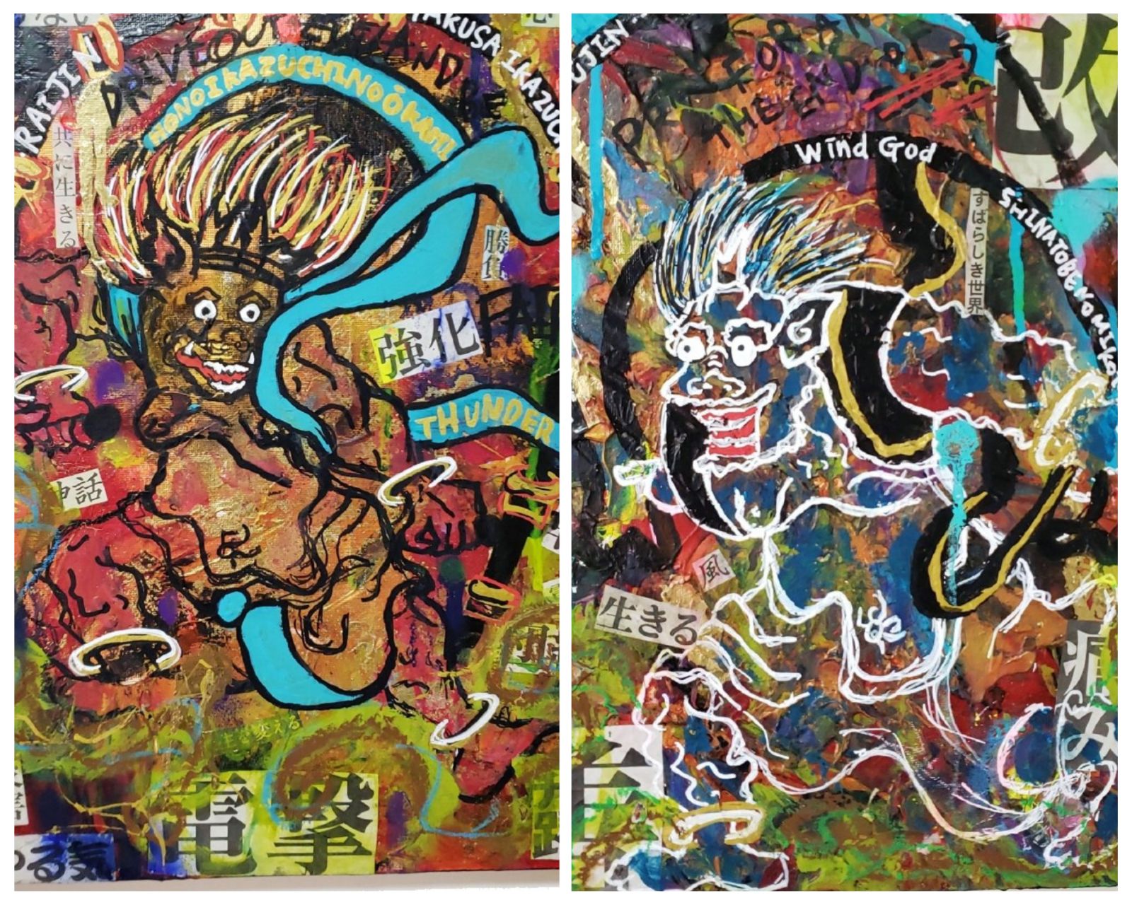 手書き油絵 ゴッホ 花瓶の薔薇 額付 肉筆絵画 インテリア 油彩画