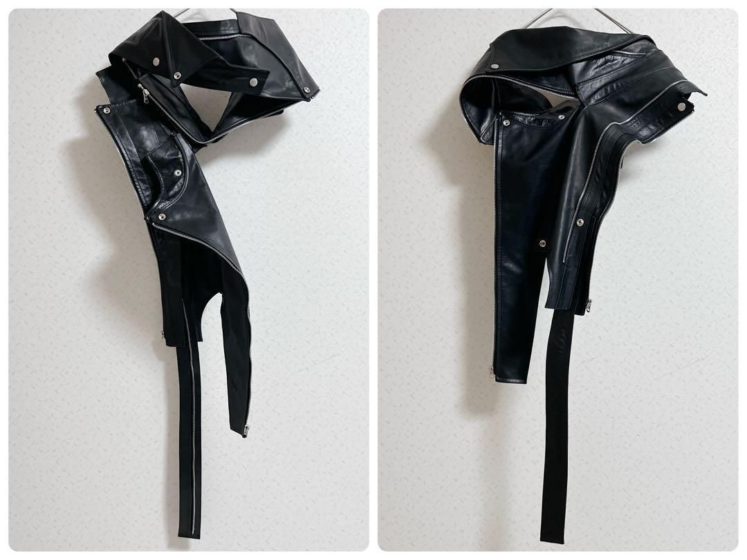 JUNYA WATANABE ジュンヤワタナベ 2022AW ライダースジャケット レザー