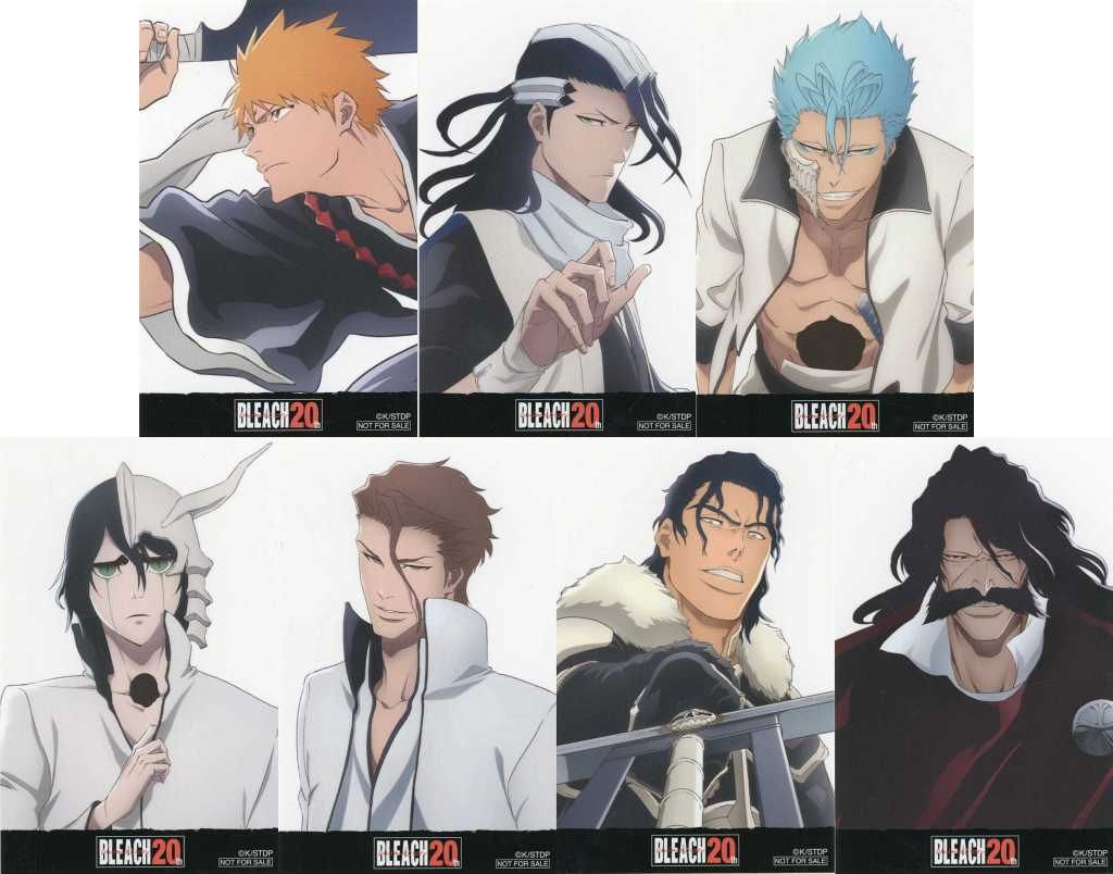 中古】シール・ステッカー 全7種セット ノベルティステッカー 「BLEACH