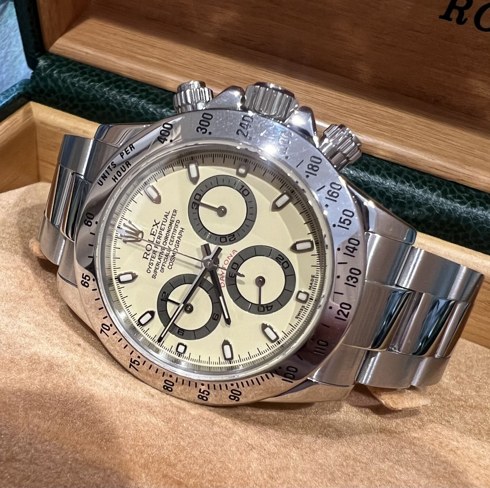 【ITUMJ7JN6FS8】ROLEX ロレックス デイトナ 116520 アイボリー  F番