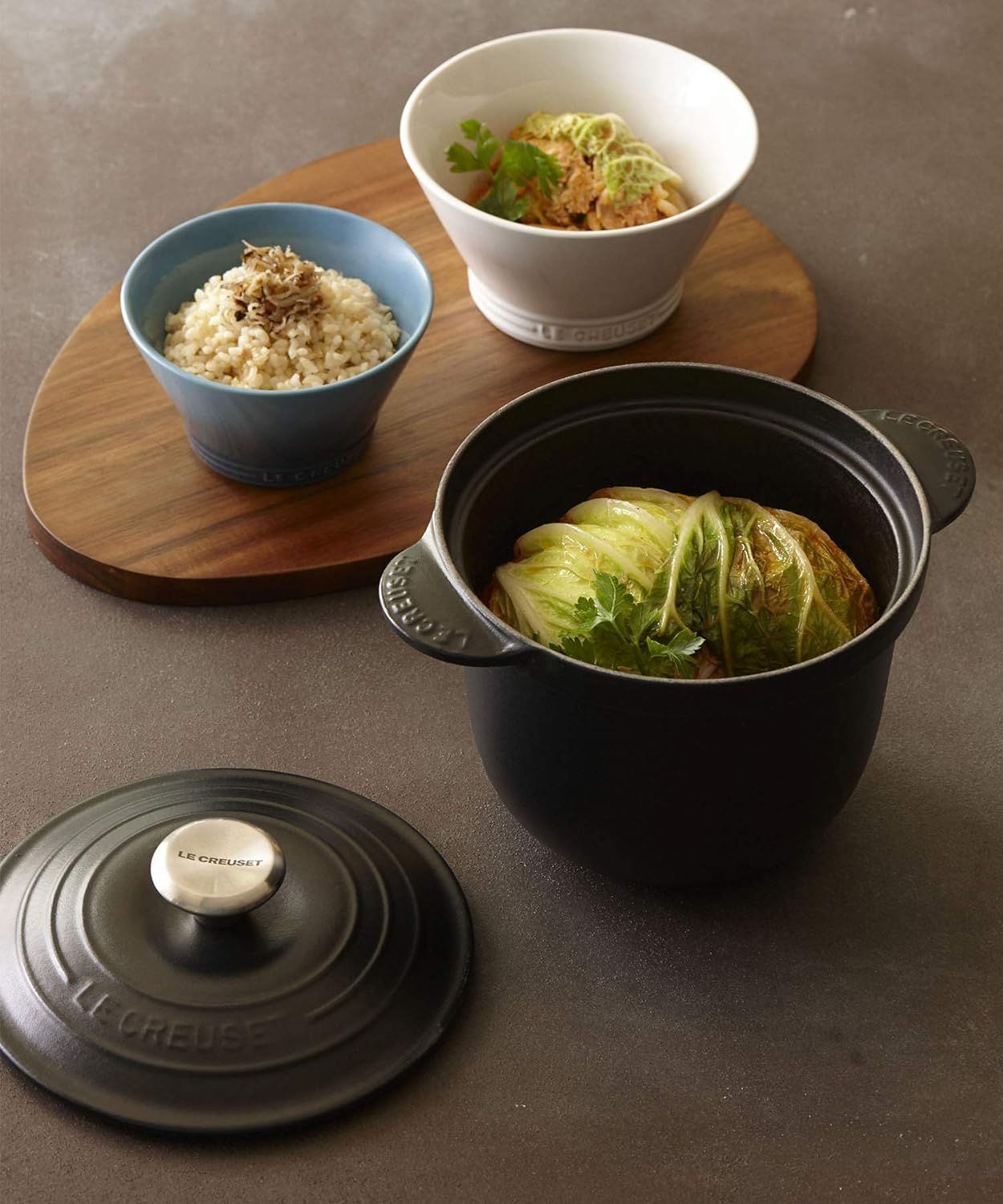 ル・クルーゼ（Le Creuset）ココット エブリィ 20 オレンジ ル