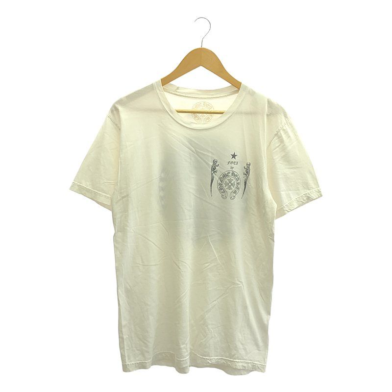 CHROME HEARTS | クロムハーツ | FOTI JARVIS EYE フォティ ジャービス アイ Tシャツ | M | ホワイト | ブラック | メンズ