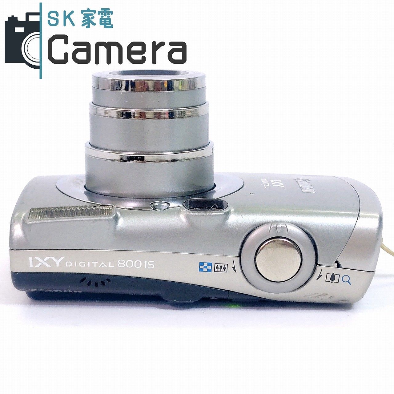 Canon キャノン IXY 800IS PC1176 シルバー デジカメ 中古 キヤノン CANON IXY DIGITAL 800 IS シルバー コンデジ カメラ 中古