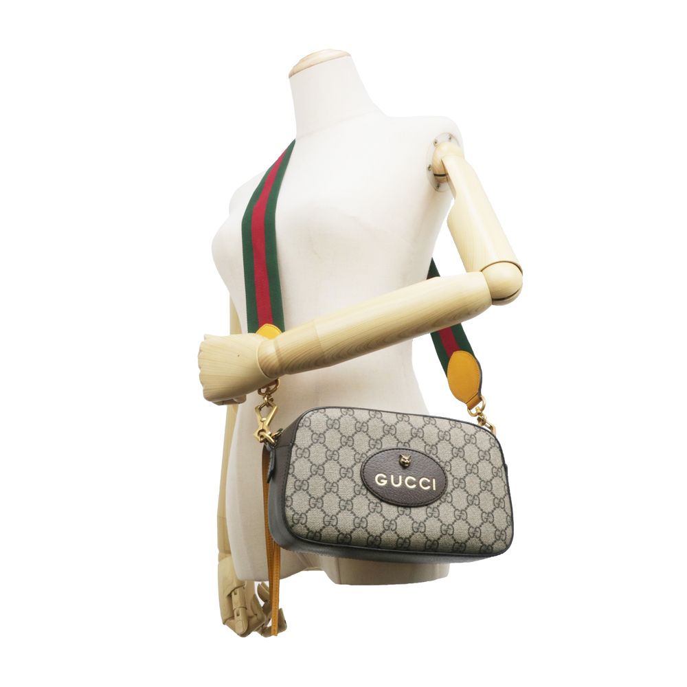 ヴィンテージ GUCCI バッグ 名東】【GUCCI】グッチ GGスプリーム ショルダーバッグ ネオ