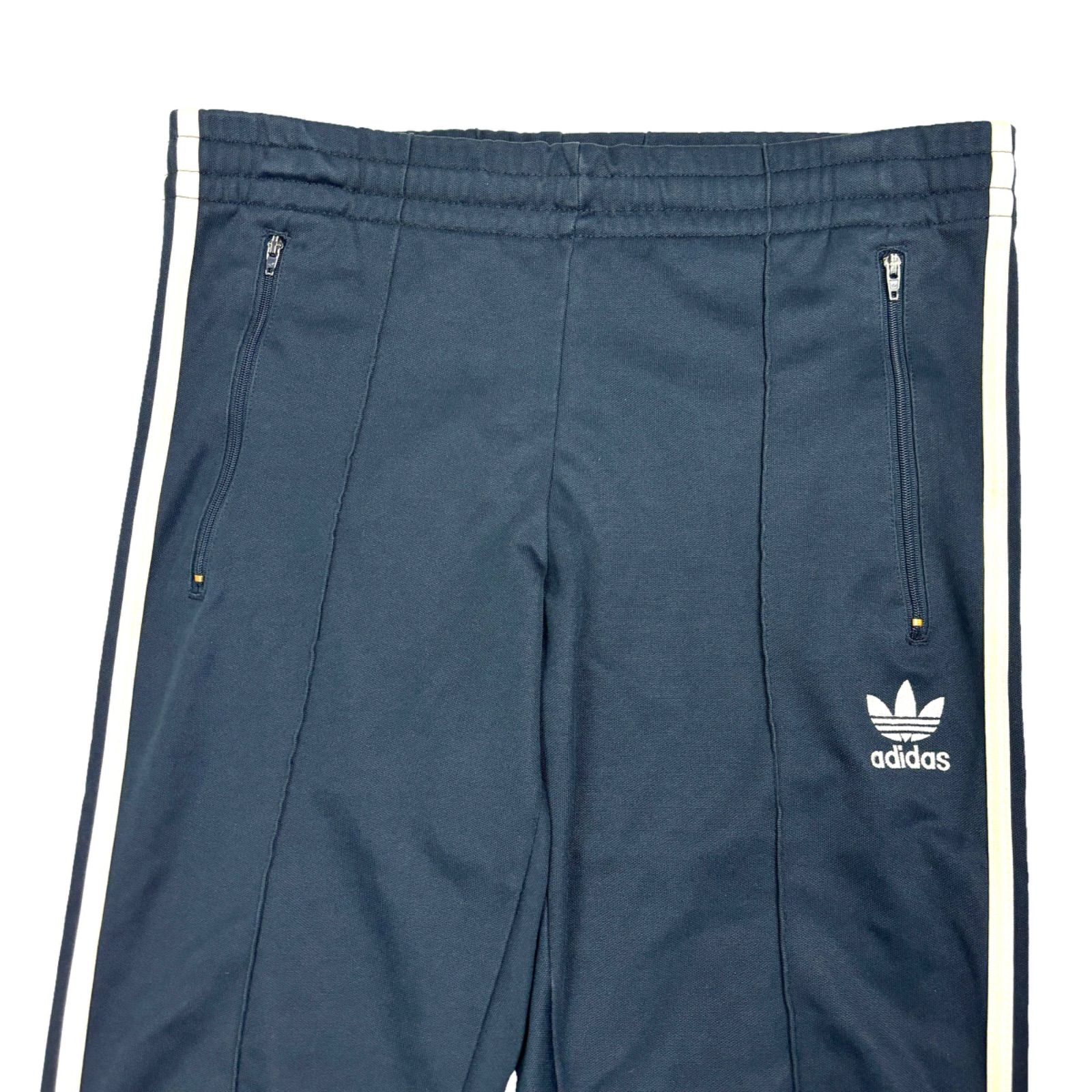 アディダス トラックパンツ ヨーロッパ トレフォイルロゴ 3ライン ネイビー ☆adidas☆ アディダス トラックパンツ ヨーロッパ ジャージ