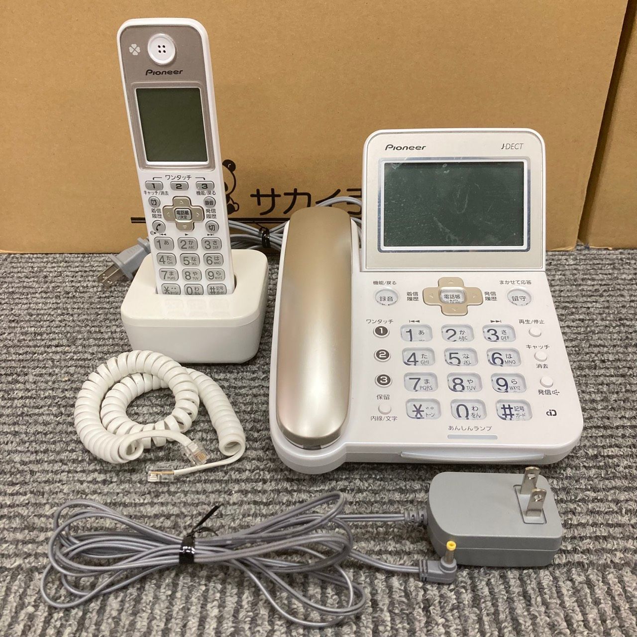 パイオニア コードレス留守番電話 パイオニア TF-SA70S-N