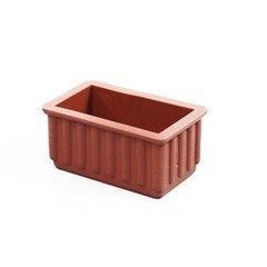 5営業日で発送 光 イス脚キャップ茶24×45×25mm 入数200