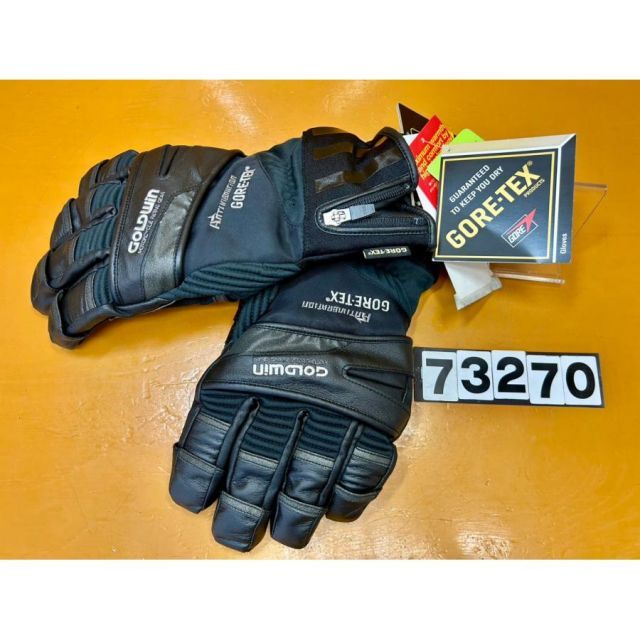 73270 GOLDWIN GORE-TEX マルチプライウィンターグローブ ブラック SIZE 27～28cm GSM16351