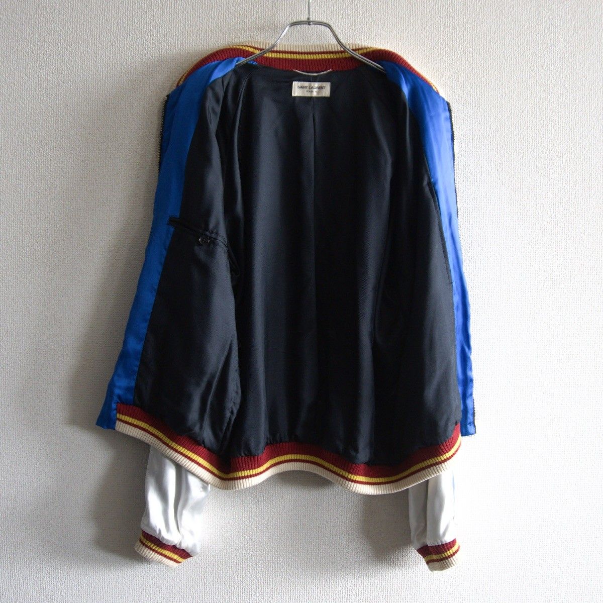 雰囲気抜群】 SAINT LAURENT 【14SS テディジャケット】50 エディ期 