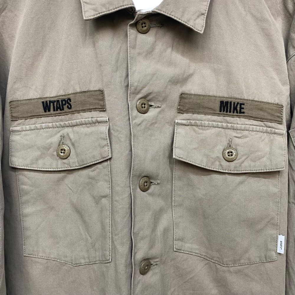WTAPS BUDS LS 預かり 01 SHIRT 長袖シャツ