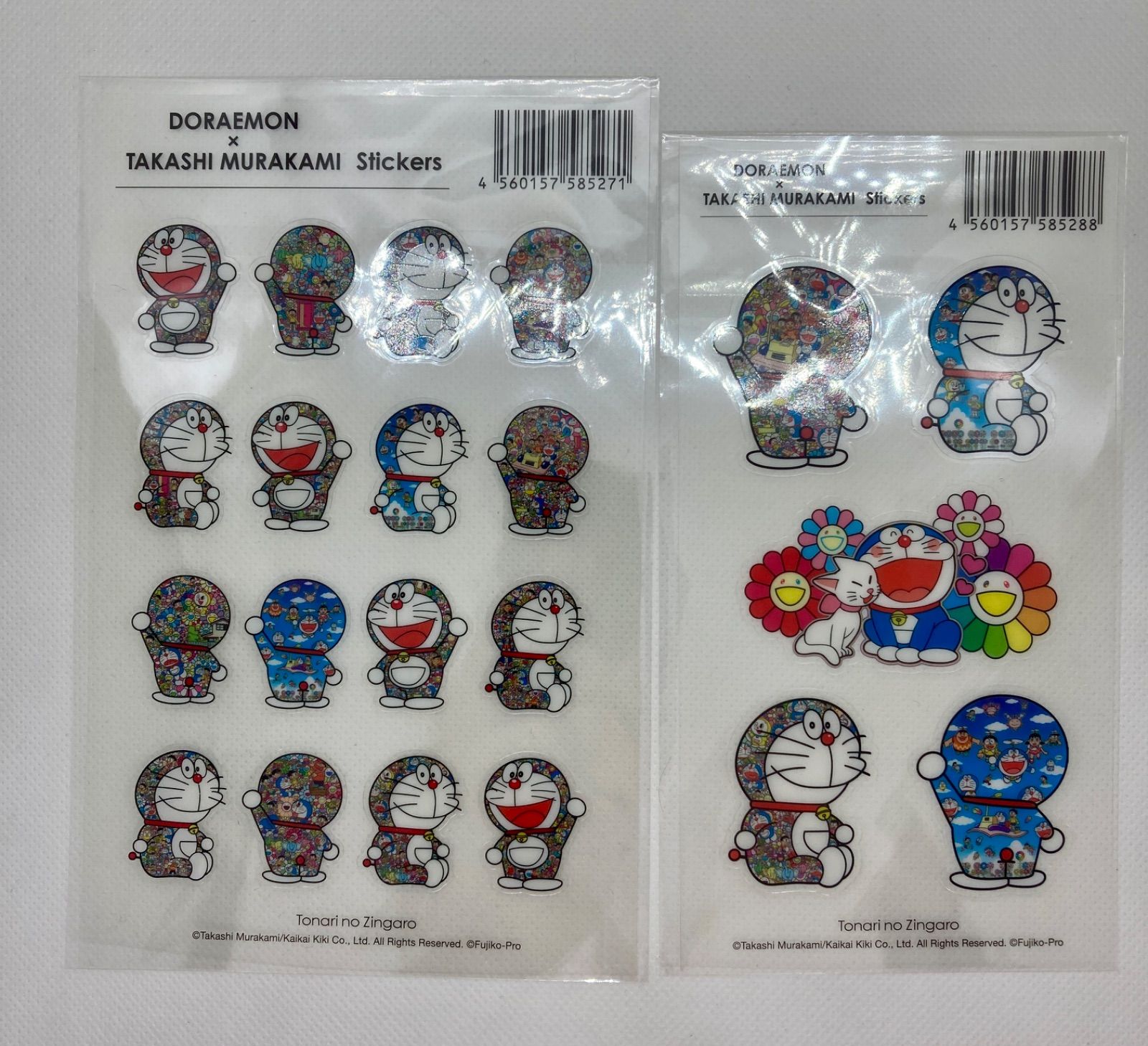 ドラえもん×村上隆 クリアファイル&ステッカーセット - メルカリ
