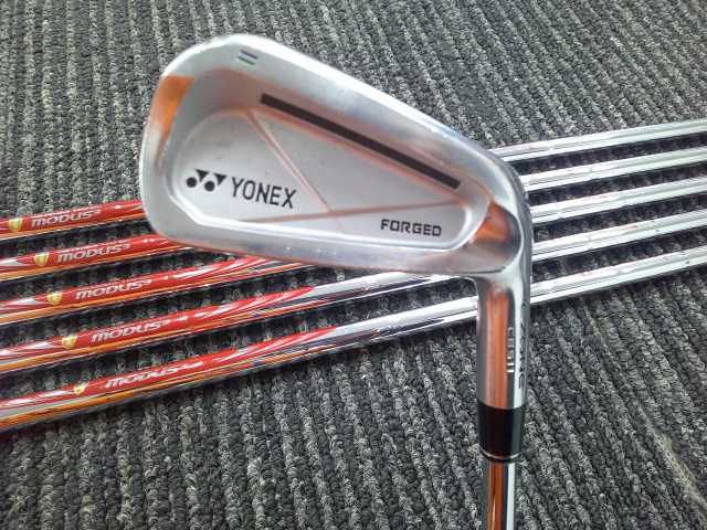 中古 アイアンセット ヨネックス EZONE CB511 Forged/N.S.PRO MODUS3 SYSTEM3 TOUR125 6本セット/S/32[0786]■博多