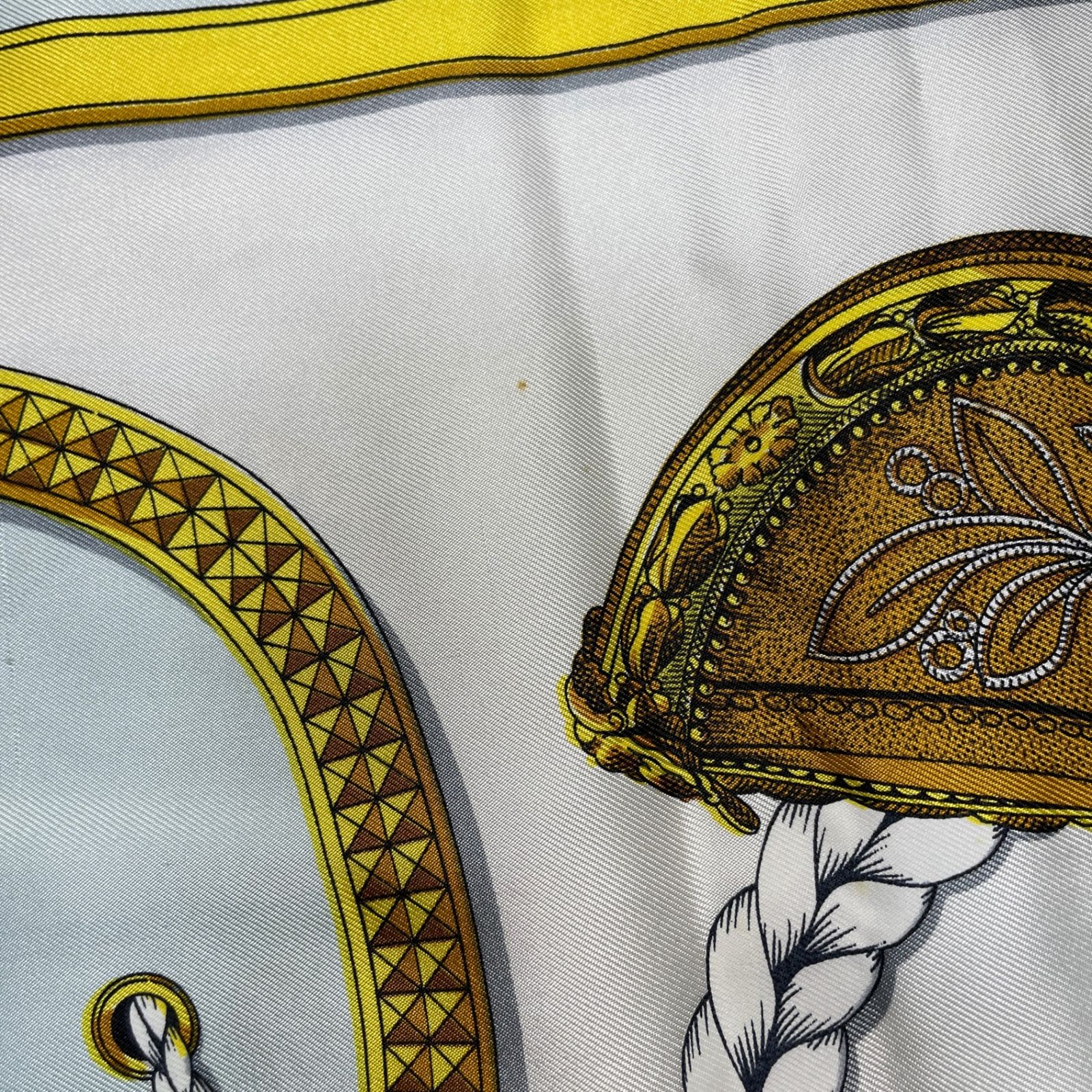 2503-76｜美品｜エルメス カレ90 スカーフ グランアパラ 盛装の馬