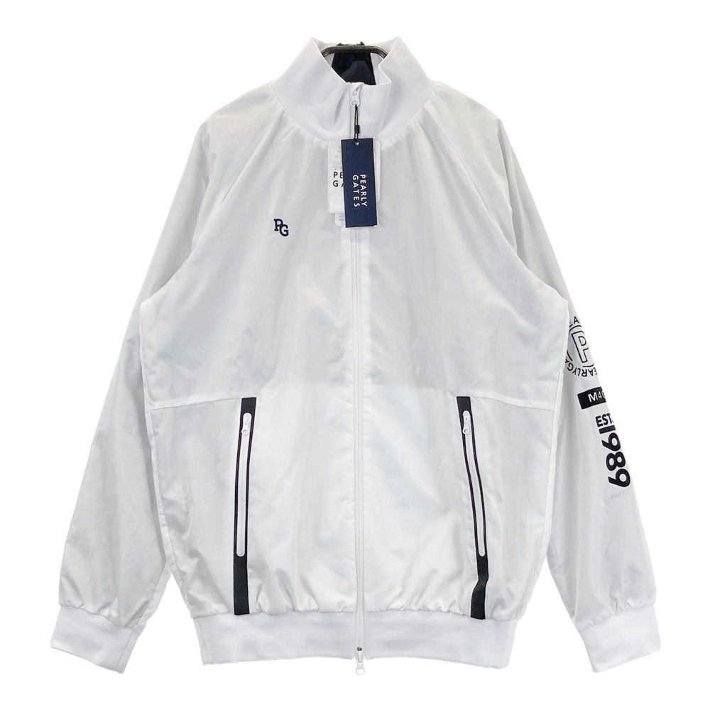 【美品✨】パーリーゲイツ　サイズ7 ジップジャケット　ナイロン　PG ロゴ　蓄熱 美品✨】パーリーゲイツ サイズ7 ジップジャケット ナイロン PG ロゴ