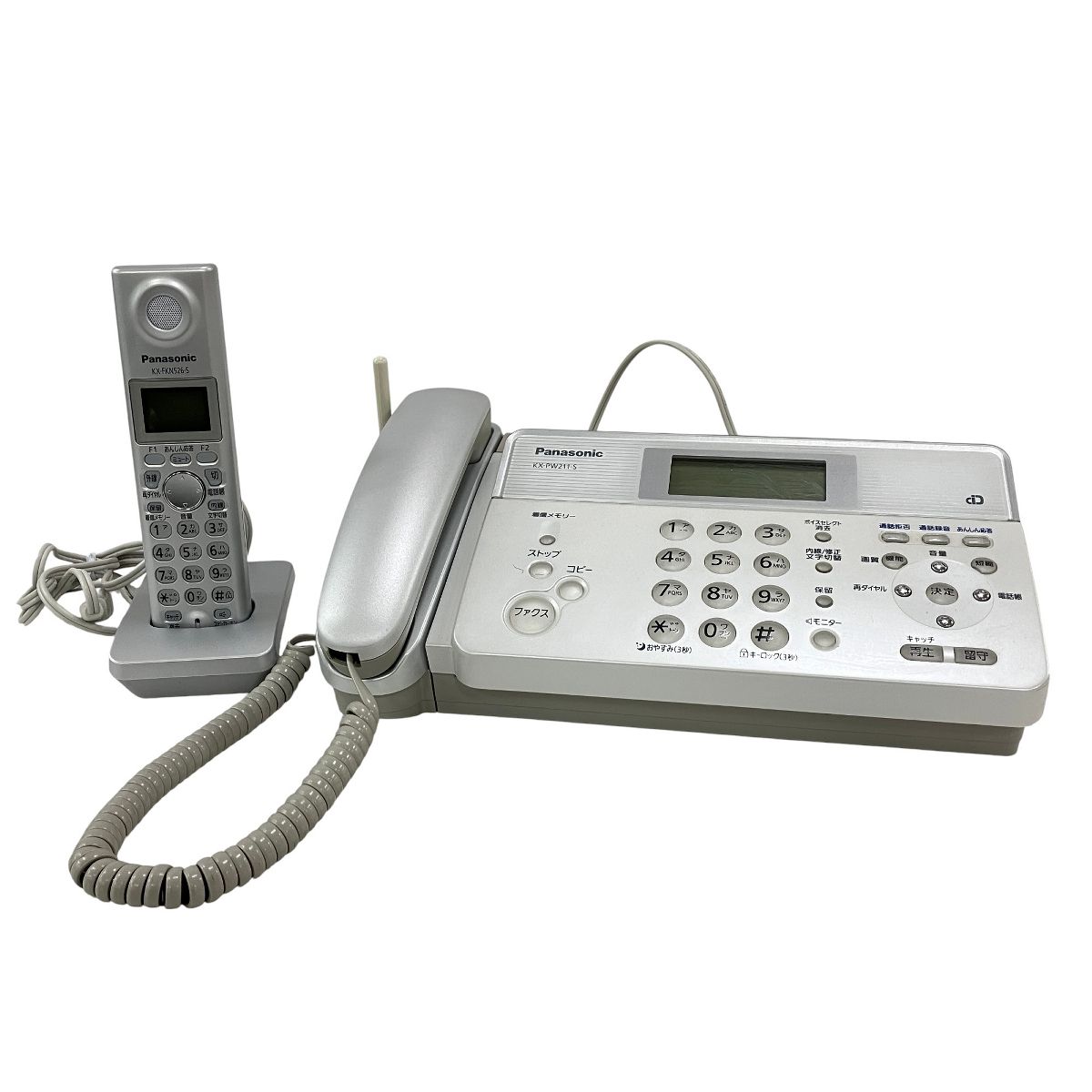 Panasonic おたっくす KX-PW211DL-S FAX パナソニック 中古