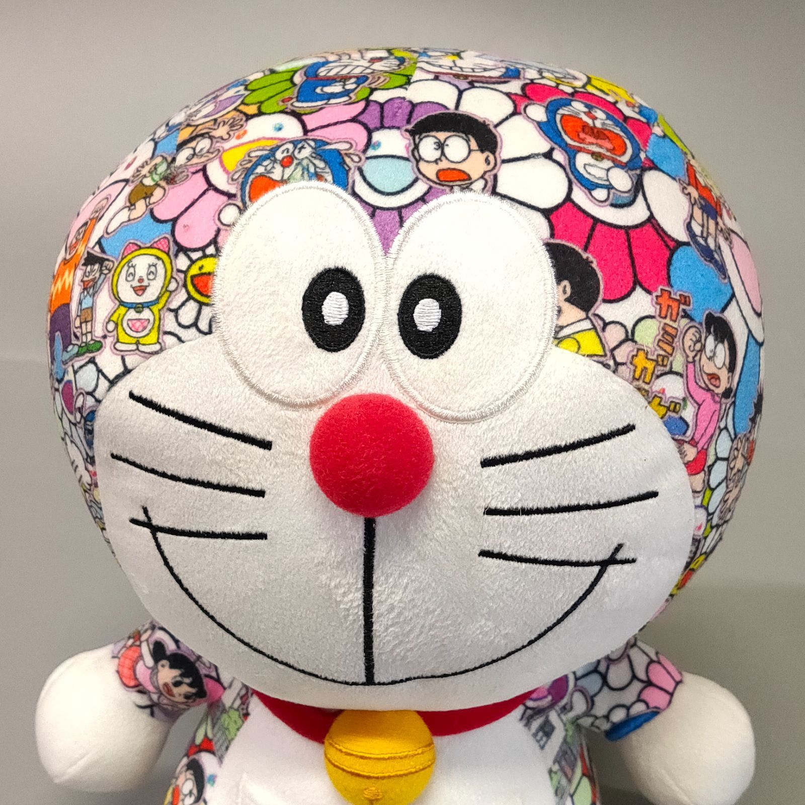 M911☆タグ付☆◇ユニクロ ドラえもん×村上 隆 ぬいぐるみ sekiguchi