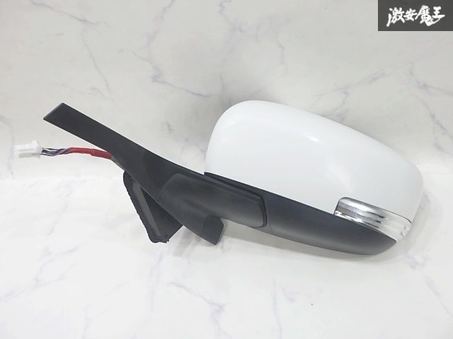 H28年 ハスラー DAA-MR41S 左ドアミラー 84702-65P32-ZJ3 黒 [ZNo:05001044] 74024 H28年 MR41S ハスラー 純正 リア左ドア パールホワイト ZVH 安い，正規品