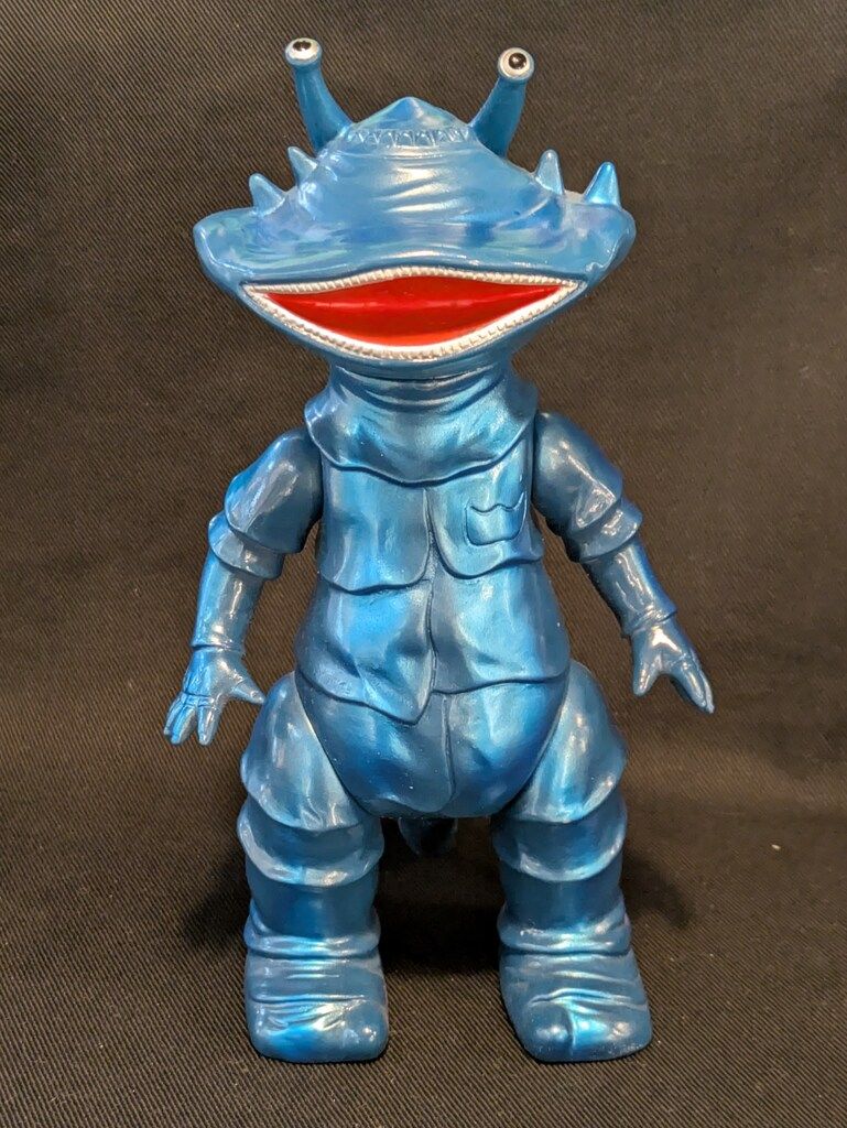 B-CLUB 復刻版怪獣シリーズ ブルマァク カネゴン ブルー版