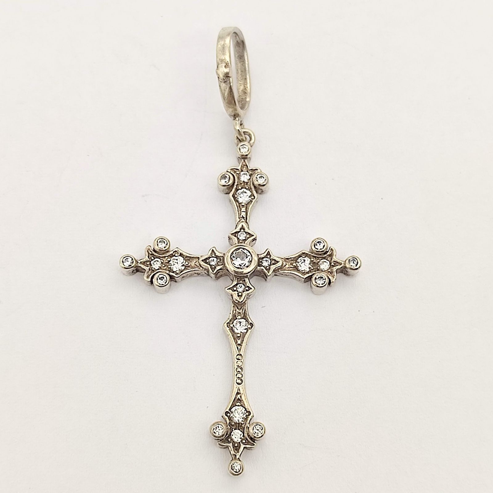 ローリーロドキン　エンジェルクロス　トップ ANGEL CROSS PENDANT 18k White Gold / DIAMONDS PENDANT