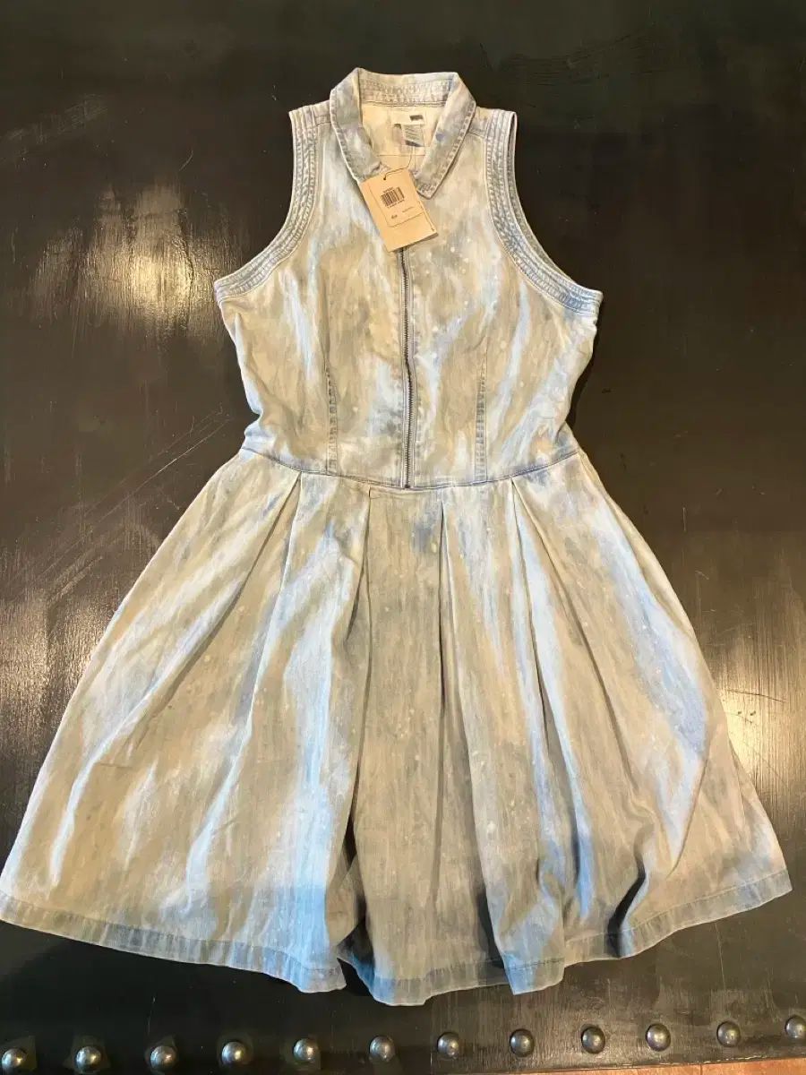 S LEVI S リーバイス ウォッシュ デニム ワンピース
