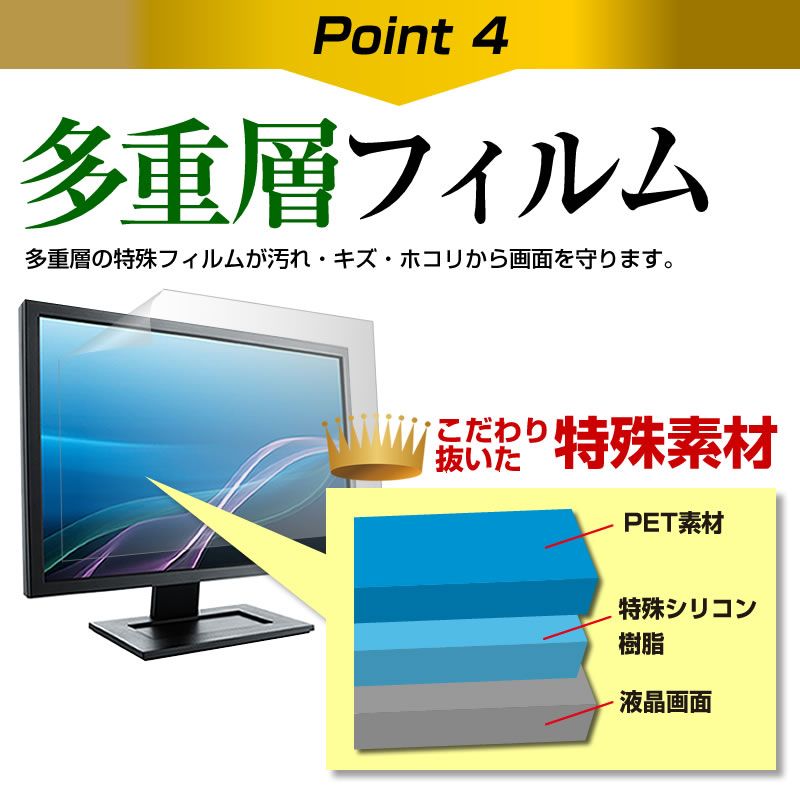 IODATA LCD-D272SAX [27インチ] 保護 フィルム カバー シート 反射防止 ノングレア 液晶保護フィルム メール便送料無料 IODATA [27インチ] 保護 メディアフューチャー 壁掛けモニター 反射防止