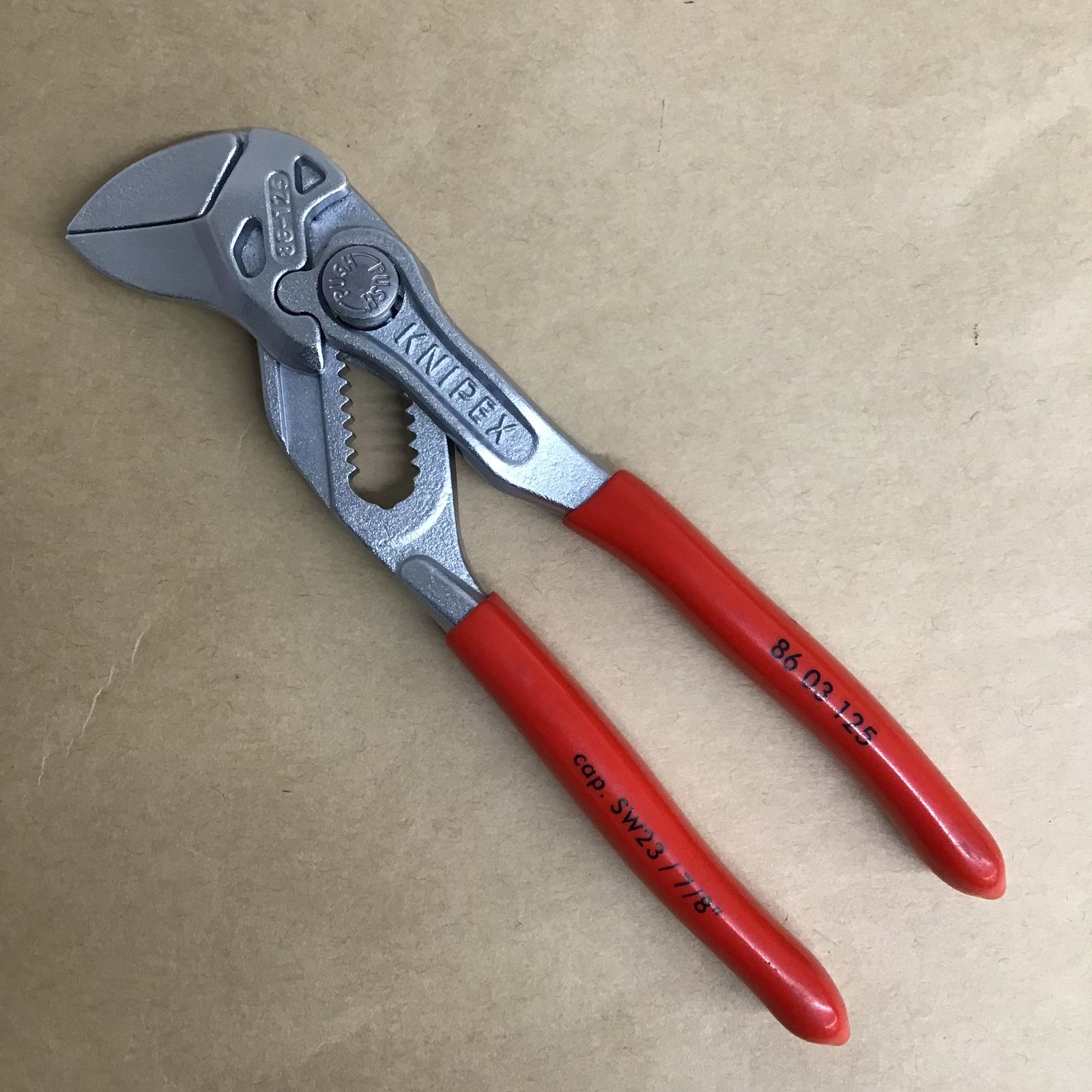 KNIPEX プライヤｰレンチ 250mm 8602-250 - 駆動工具