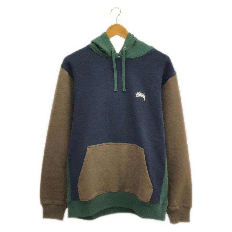 STUSSY バイ プルオーバーパーカー サイズM マルチ ステューシー 19