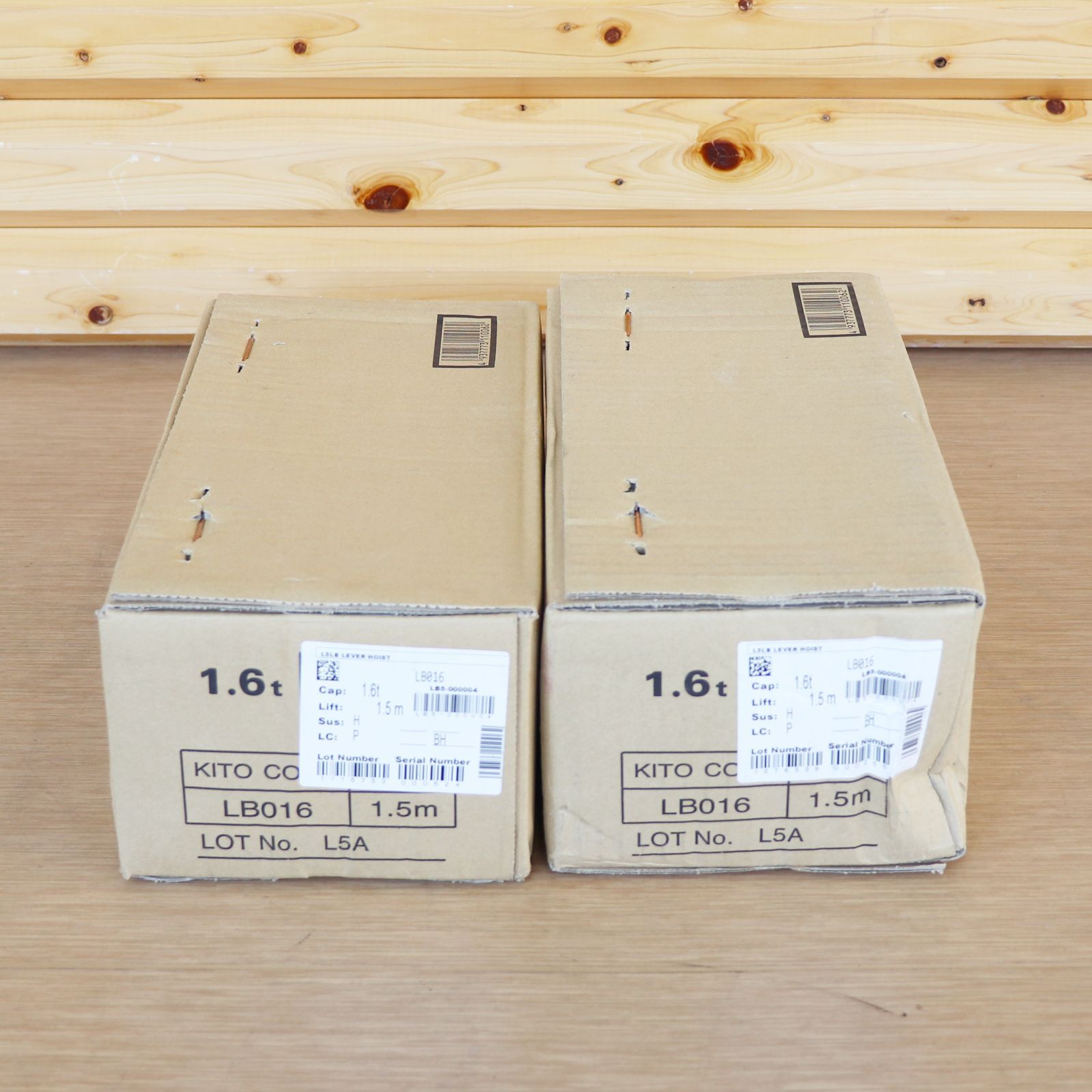 荷締め 巻き上げ