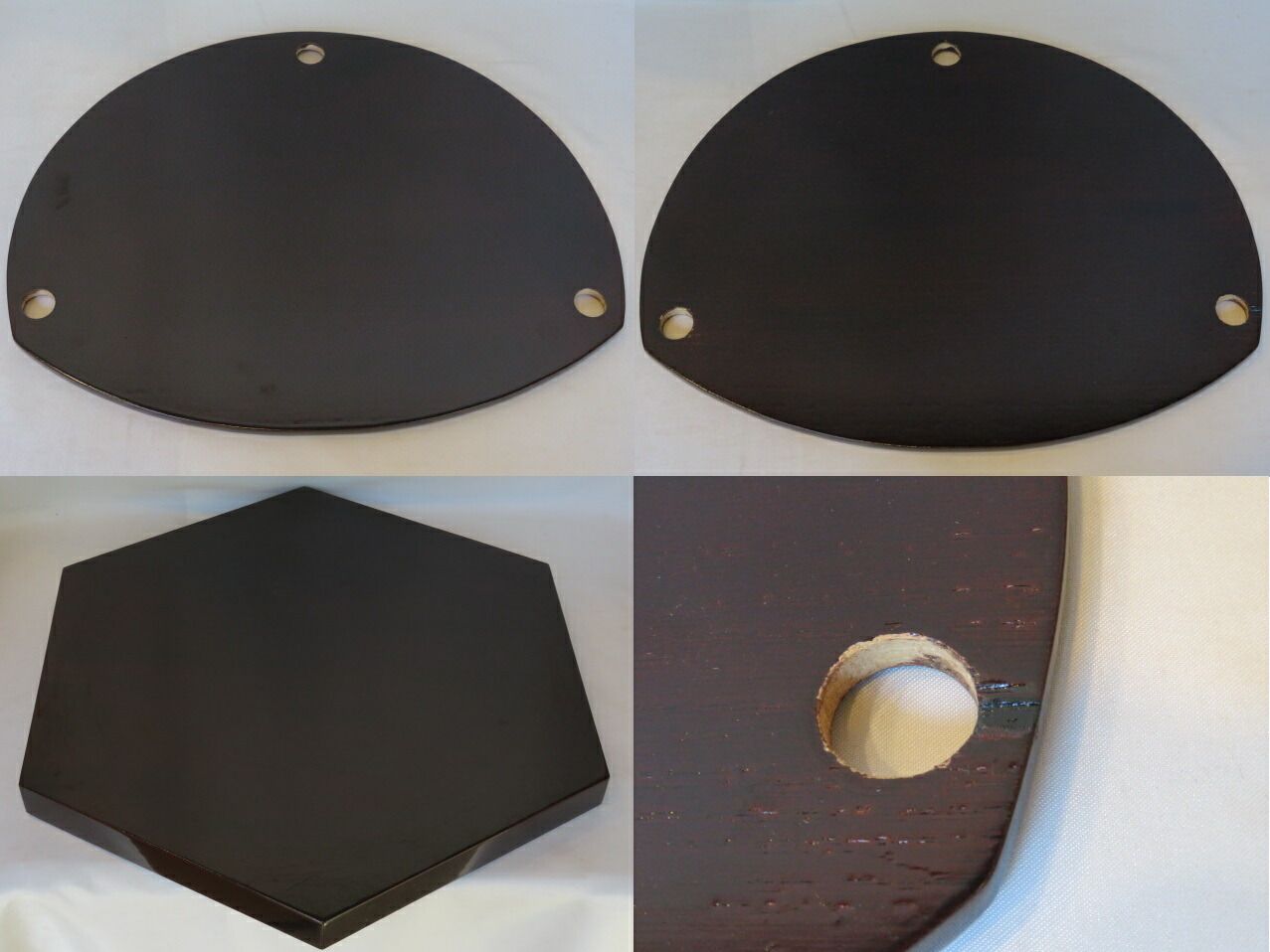 二月の特売品）東京指物師 渡辺可映作 江戸千家八代一元斎好写 亀甲棚