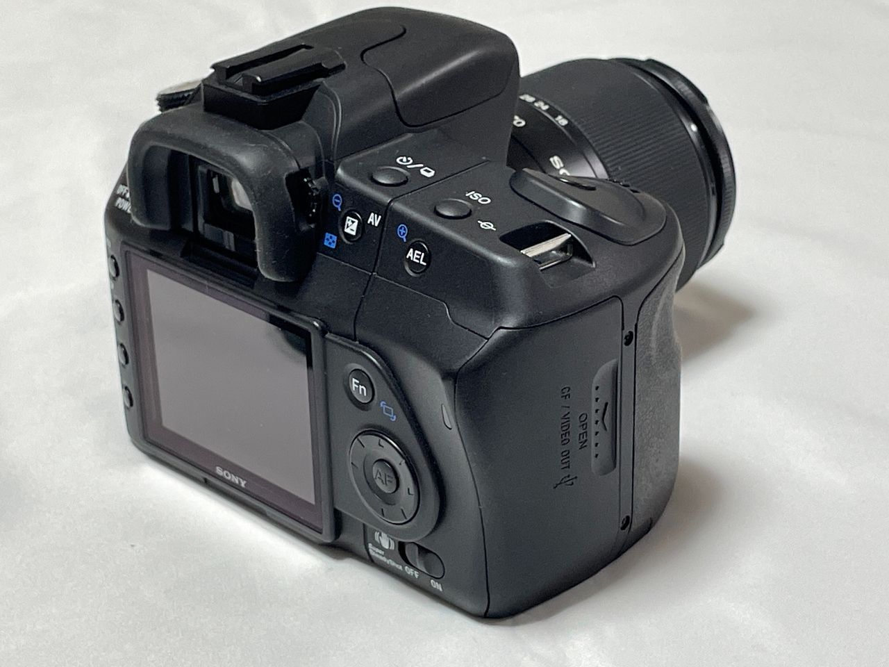  SONY デジタル一眼レフカメラ レンズキット α200 ブラック DSLR A 200 K デジタル一眼レフ デジタルカメラ