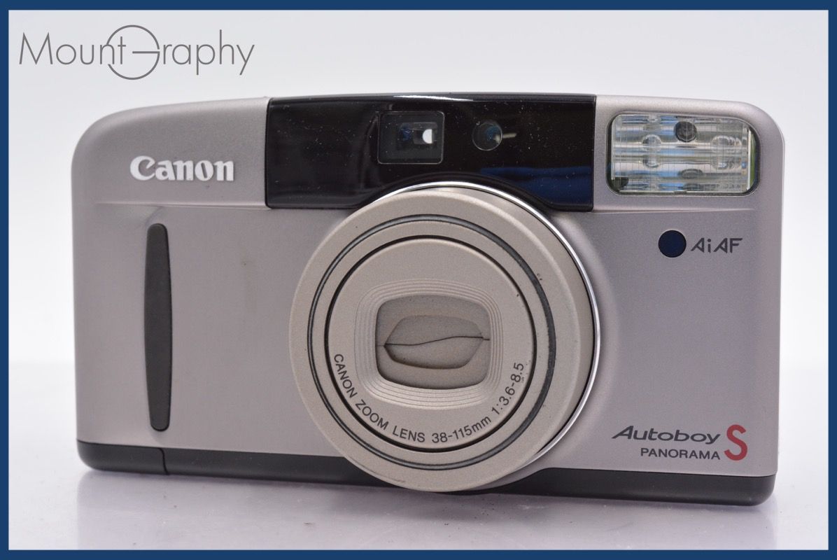 キヤノン Canon Autoboy S PANORAMA 38-115mm F3.6-8.5 完動 同梱可 yk5184