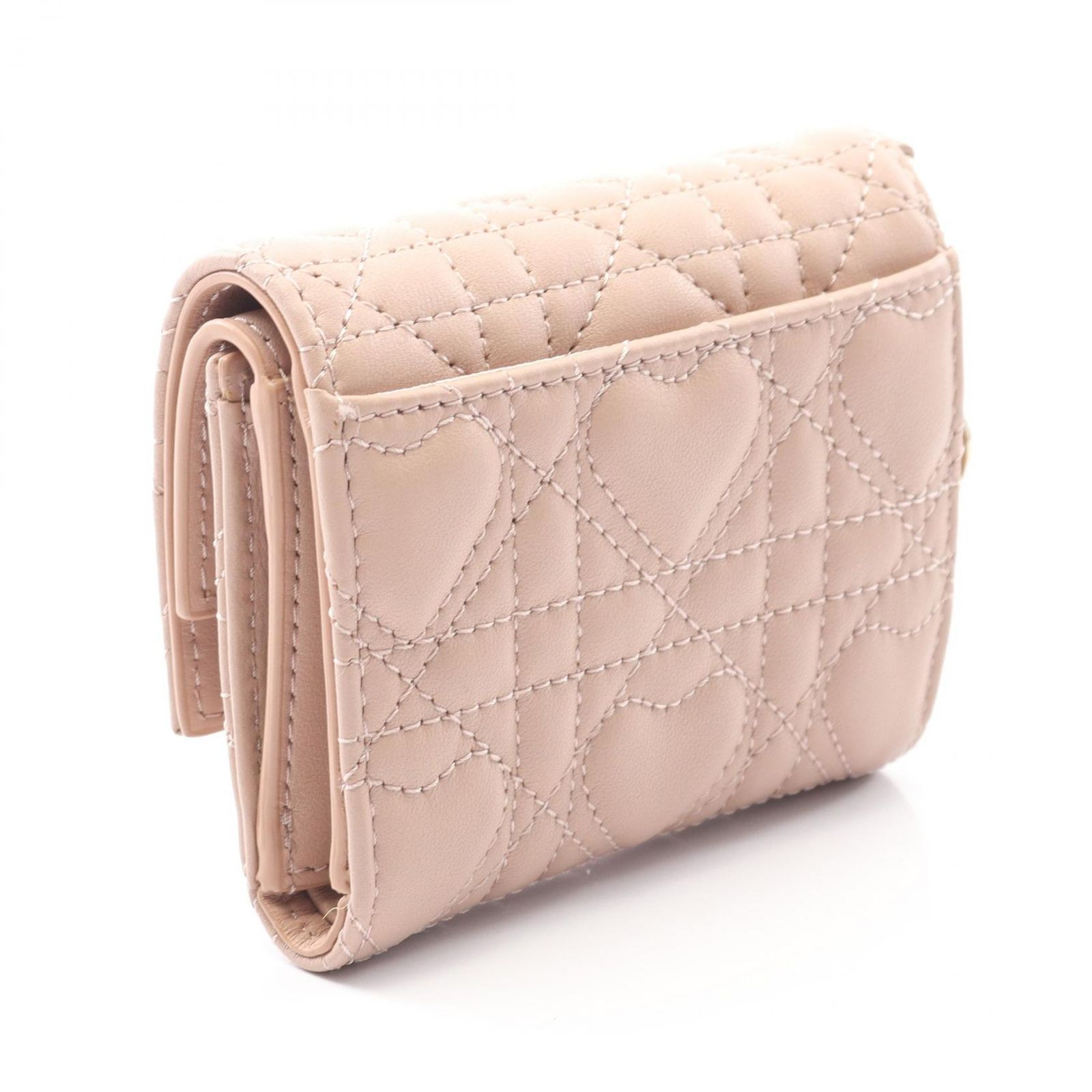 Dior ディオール ロータス カナージュ 三つ折り財布 Christian Dior